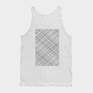 Weave 45 Black and White Tank Top